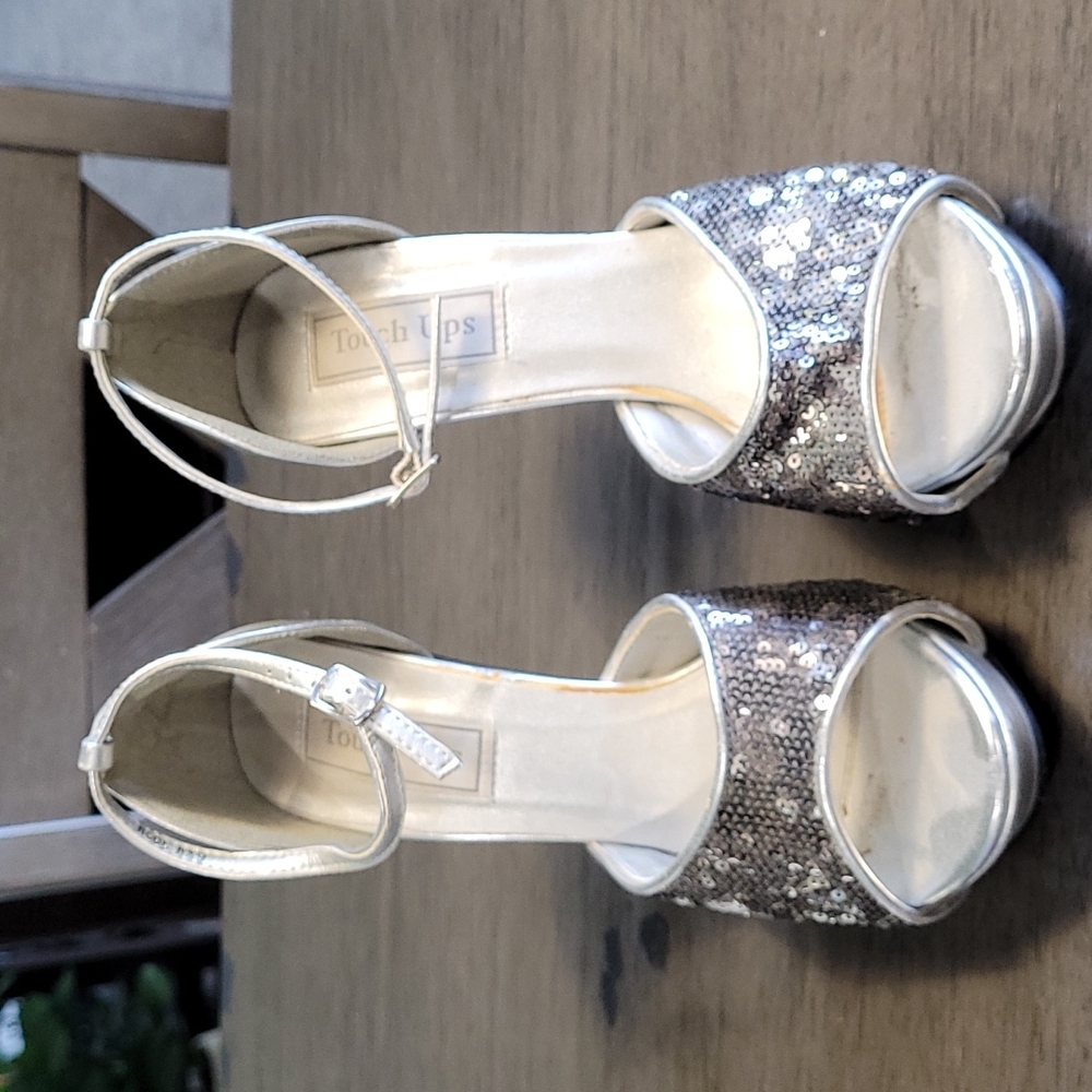 Silver heels